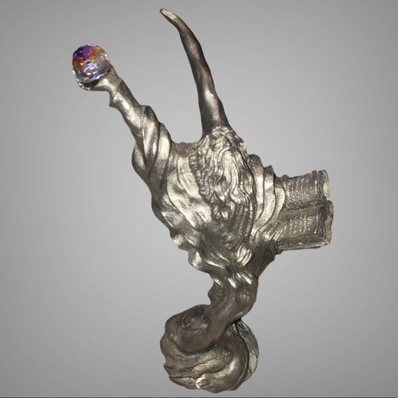 Rare Ray Lamb Perth Pewter collectible hand‎ sculpture - Picture 1 of 10